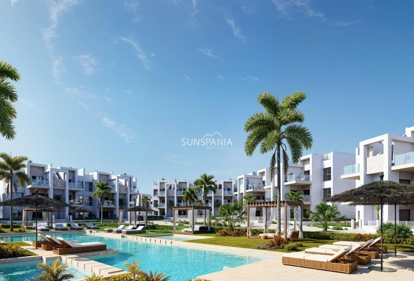 1 - vente appartement plage à pied los alcazares région de murcie espagne