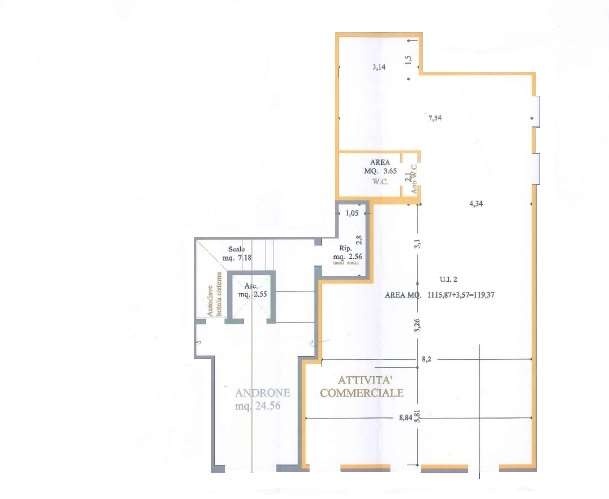 2 - venda espaço comercial trapani sicília itália