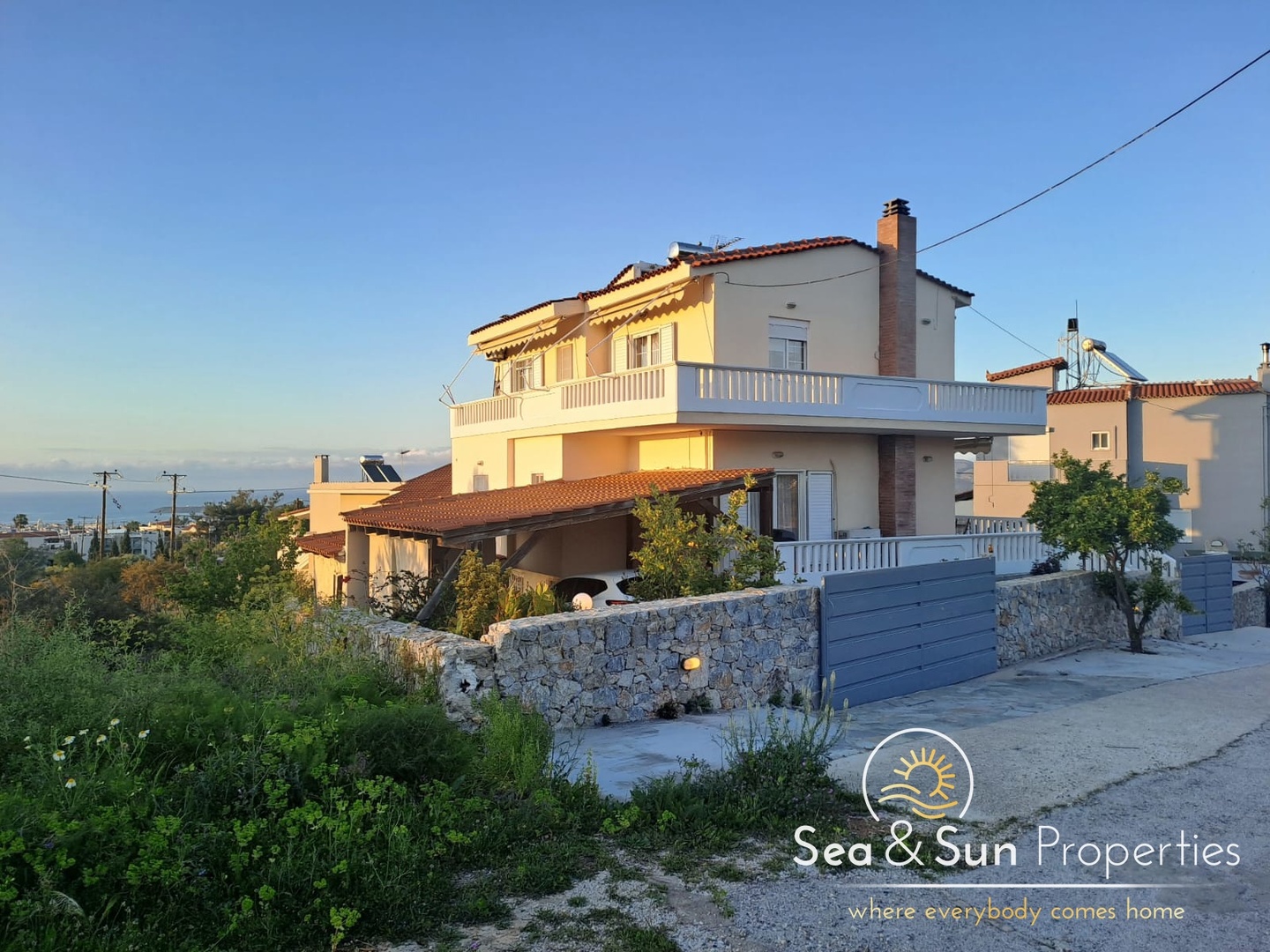 1 - verkoop huis uitzicht op zee akrotiri crete griekenland