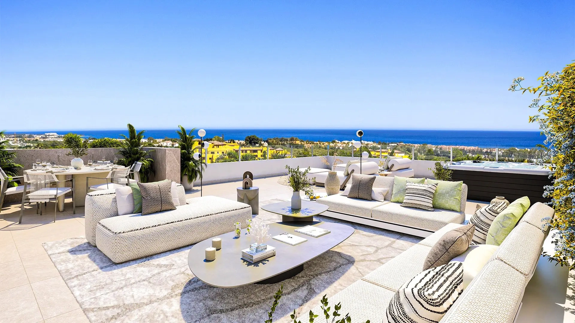 2 - sea view villa for sale in estepona - costa del sol andalusia spain