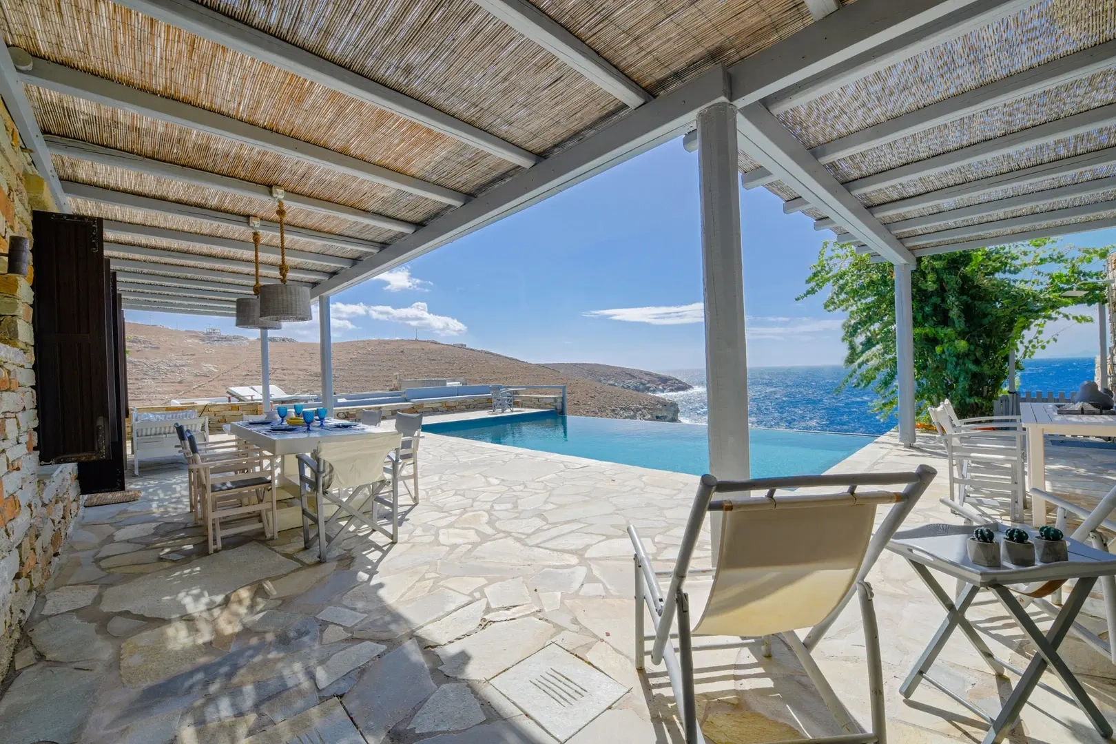 1 - vendita villa fronte mare kea - cicladi egeo meridionale grecia