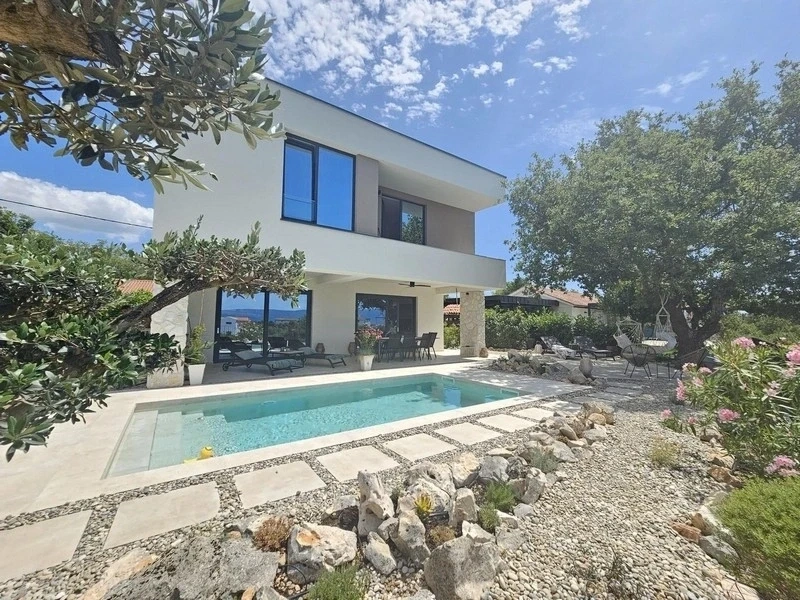 1 - verkauf villa meerblick krk primorje-gorski kotar kroatien