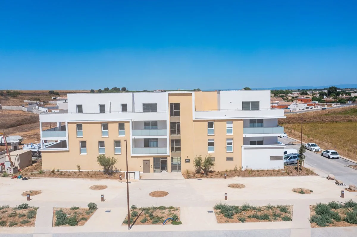 1 - vente appartement sauvian hérault france