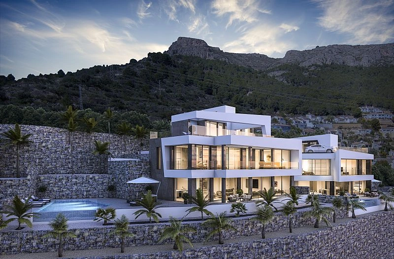 1 - verkoop huis uitzicht op zee calpe - costa blanca valencian community spanje