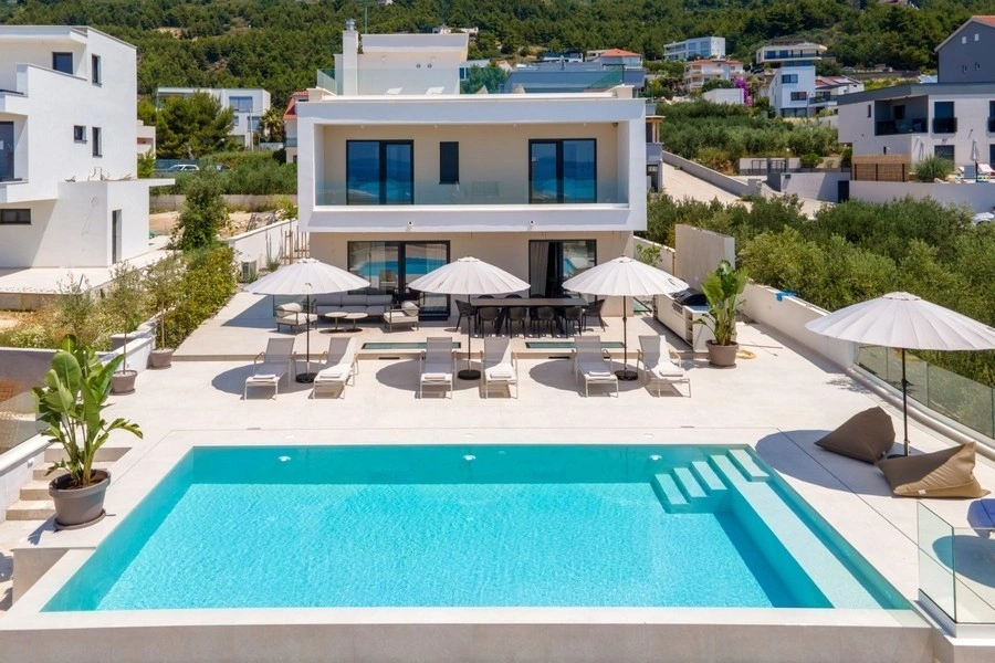 2 - vente villa vue mer podstrana split-dalmatie croatie