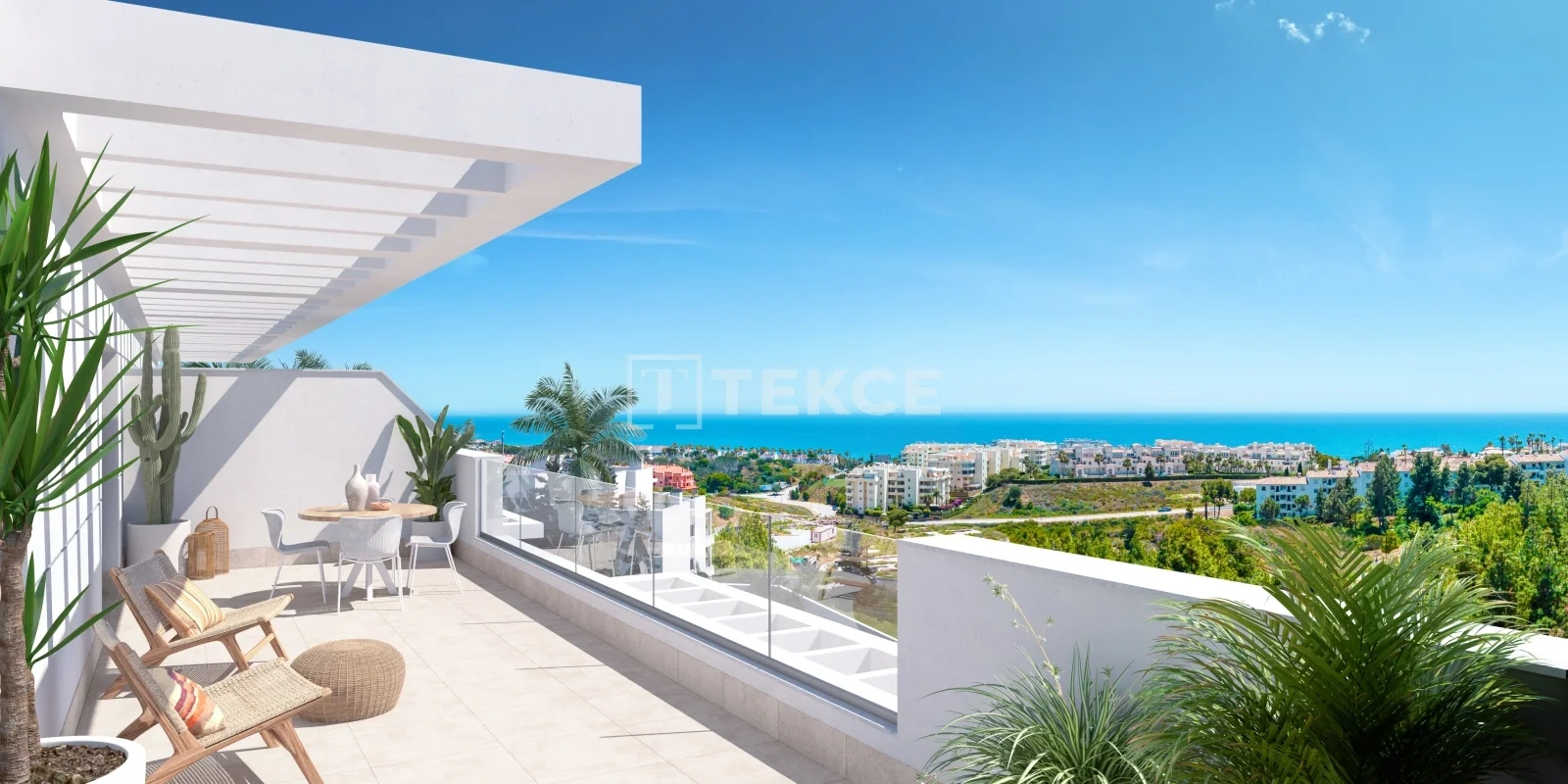 2 - venda apartamento vista de mar mijas andaluzia espanha