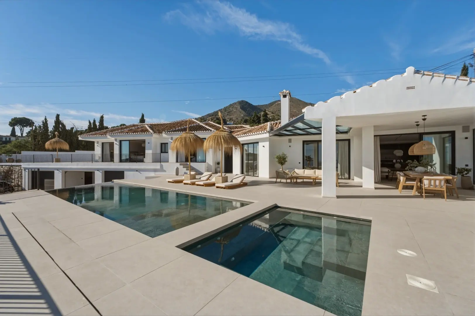 1 - venta villa vista al mar benalmadena - costa del sol andalucía españa
