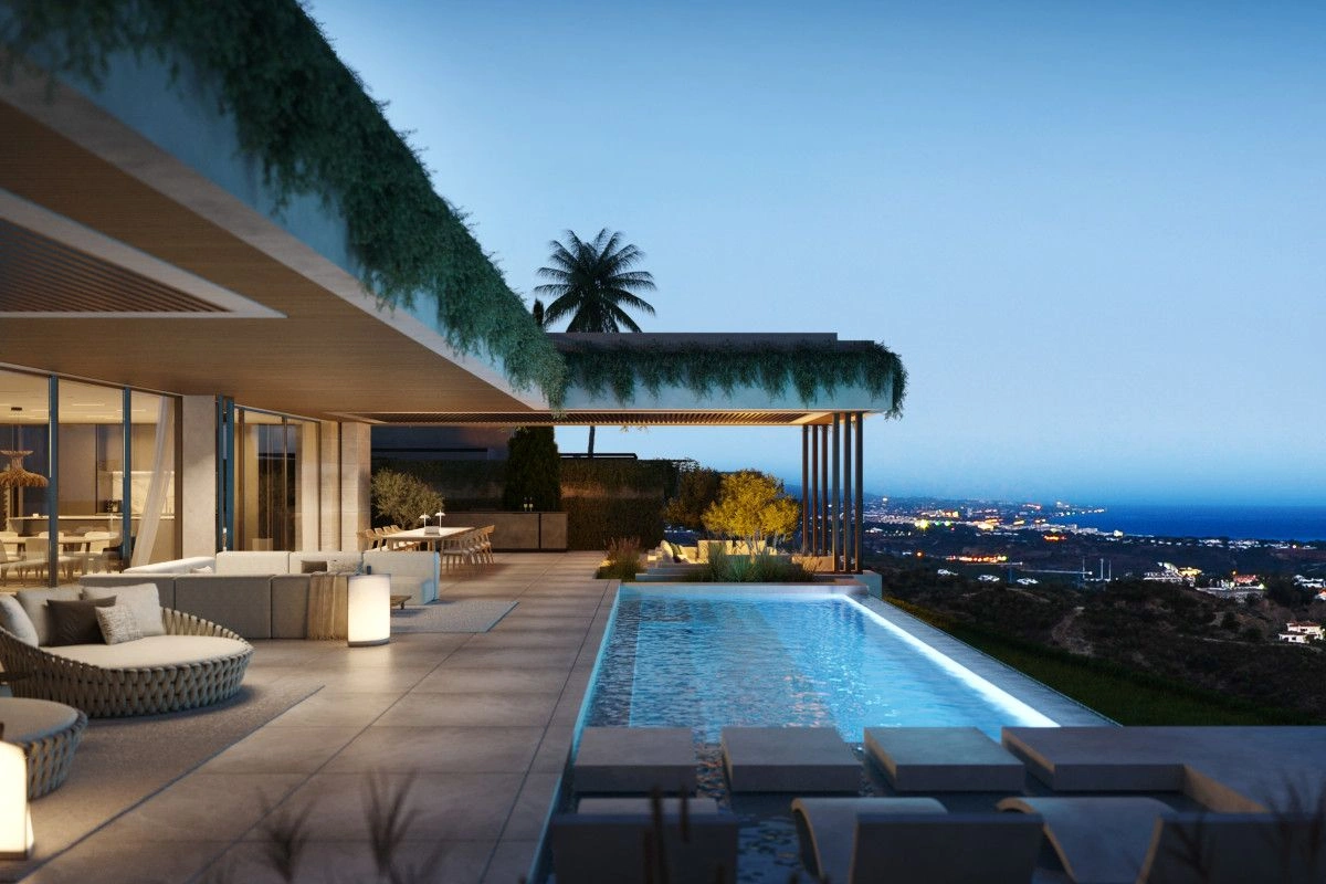 1 - verkoop villa uitzicht op zee benahavis - costa del sol andalusië spanje