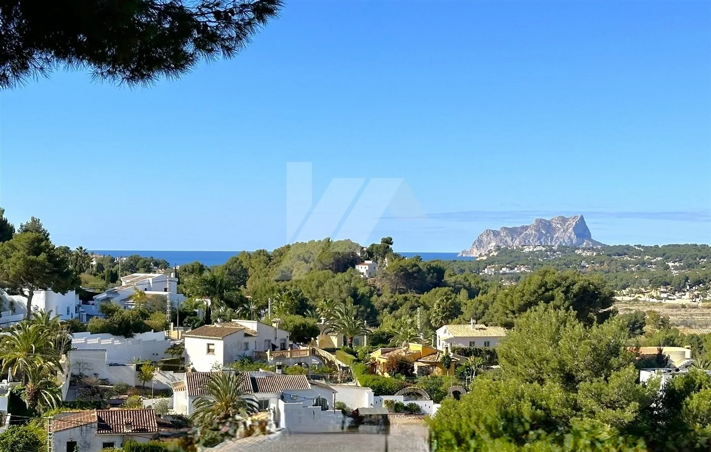 1 - verkoop huis uitzicht op zee moraira - costa blanca valencian community spanje