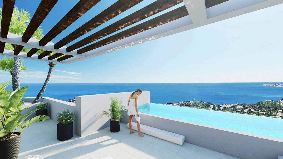 2 - vente maison vue mer benalmadena - costa del sol andalousie espagne
