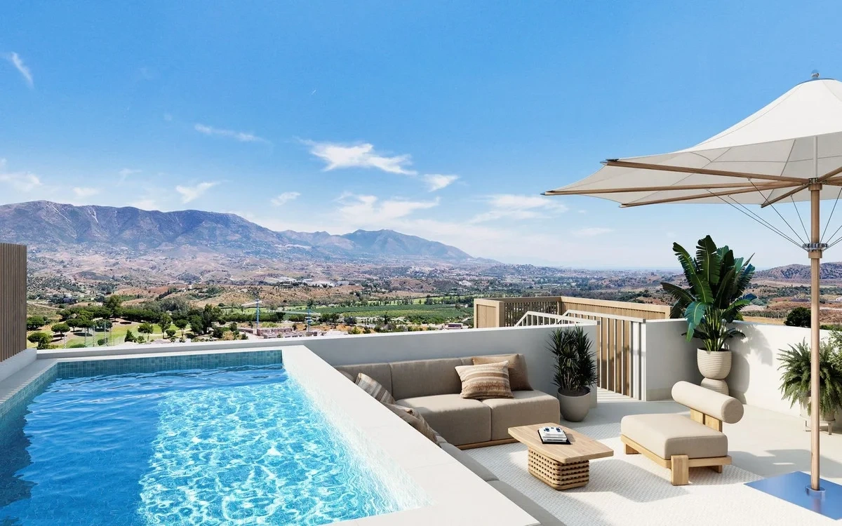 2 - venta apartamento vista al mar mijas andalucía españa
