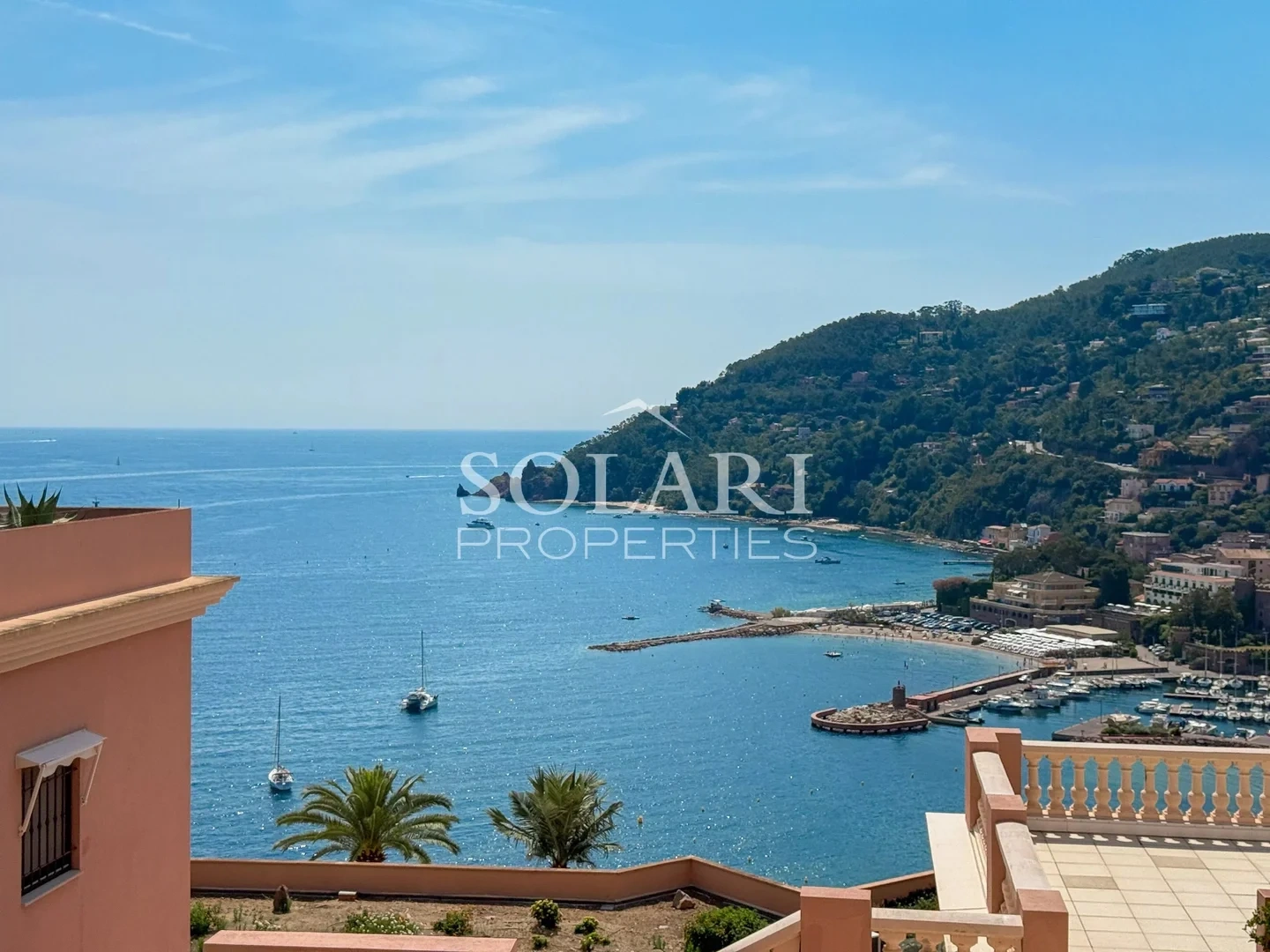 2 - продажа квартира вид моря théoule-sur-mer приморские альпы франция