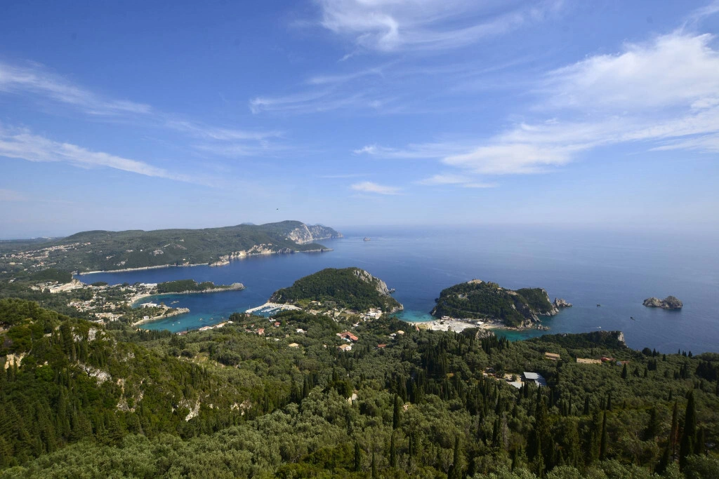 2 - vente maison vue mer palaiokastrítsa îles ioniennes grèce