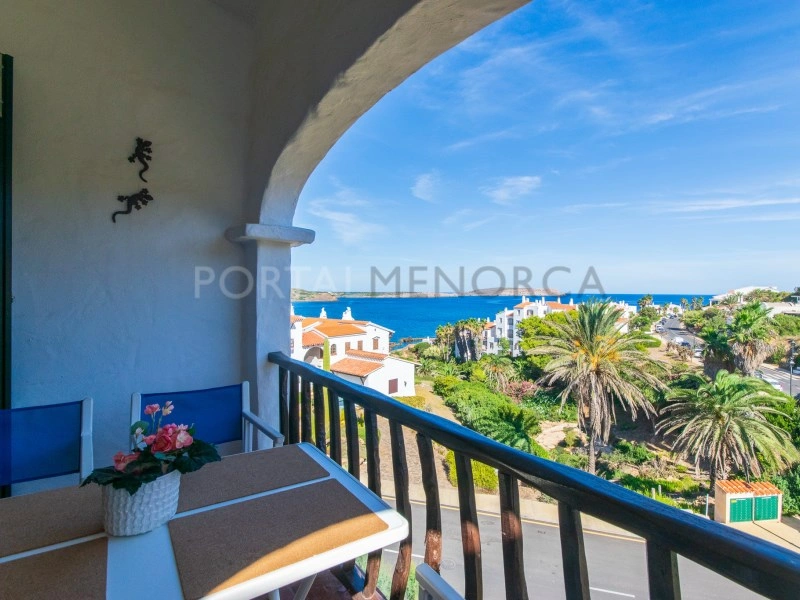 1 - sea view apartment for sale in es mercadal minorca - balearic islands spain