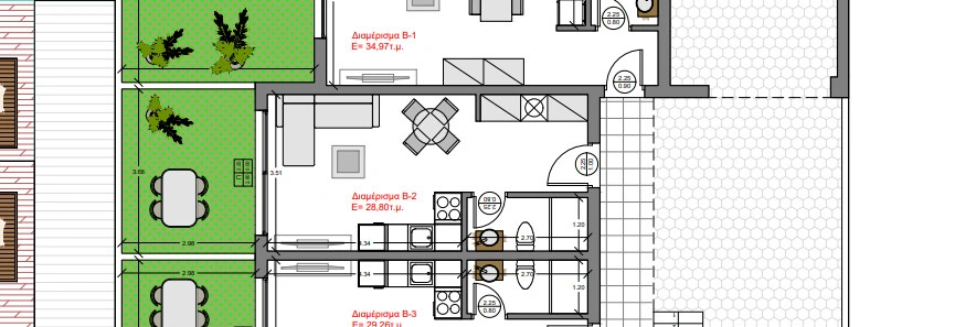 2 - vente appartement plage à pied polýgyros macédoine centrale grèce