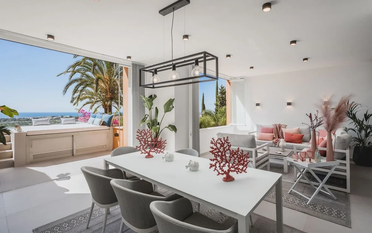 1 - venta apartamento vista al mar nueva andalucia andalucía españa