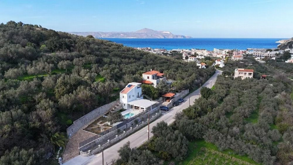 1 - vente maison vue mer almyrída crète grèce