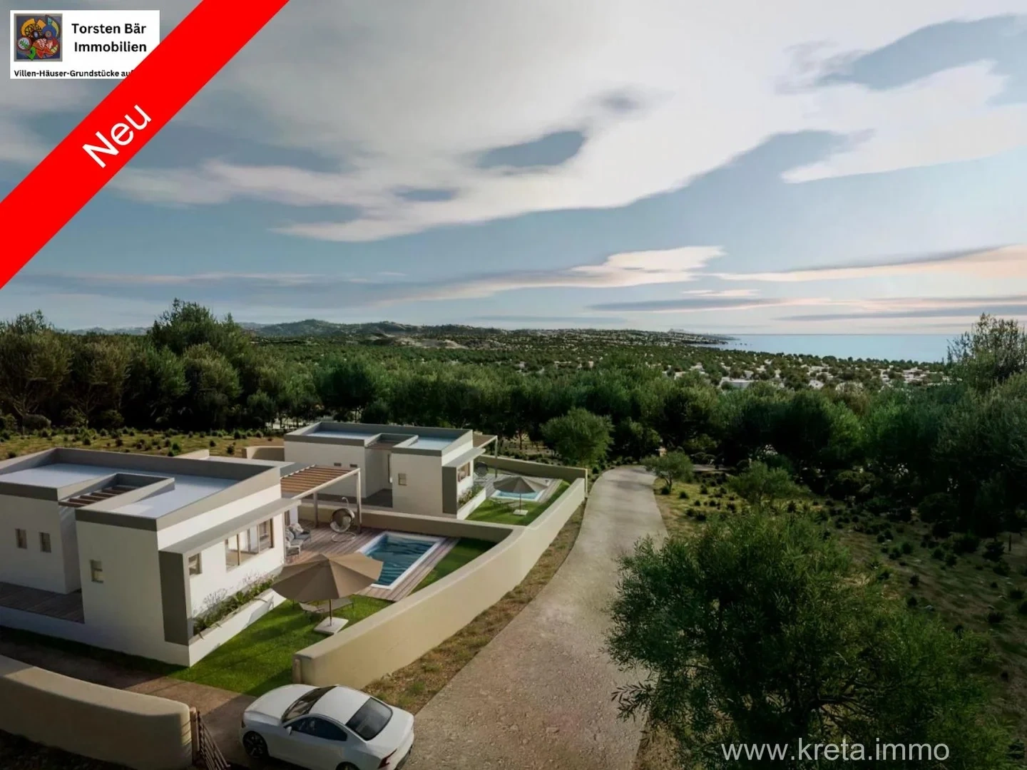 1 - vente maison vue mer klíma crète grèce