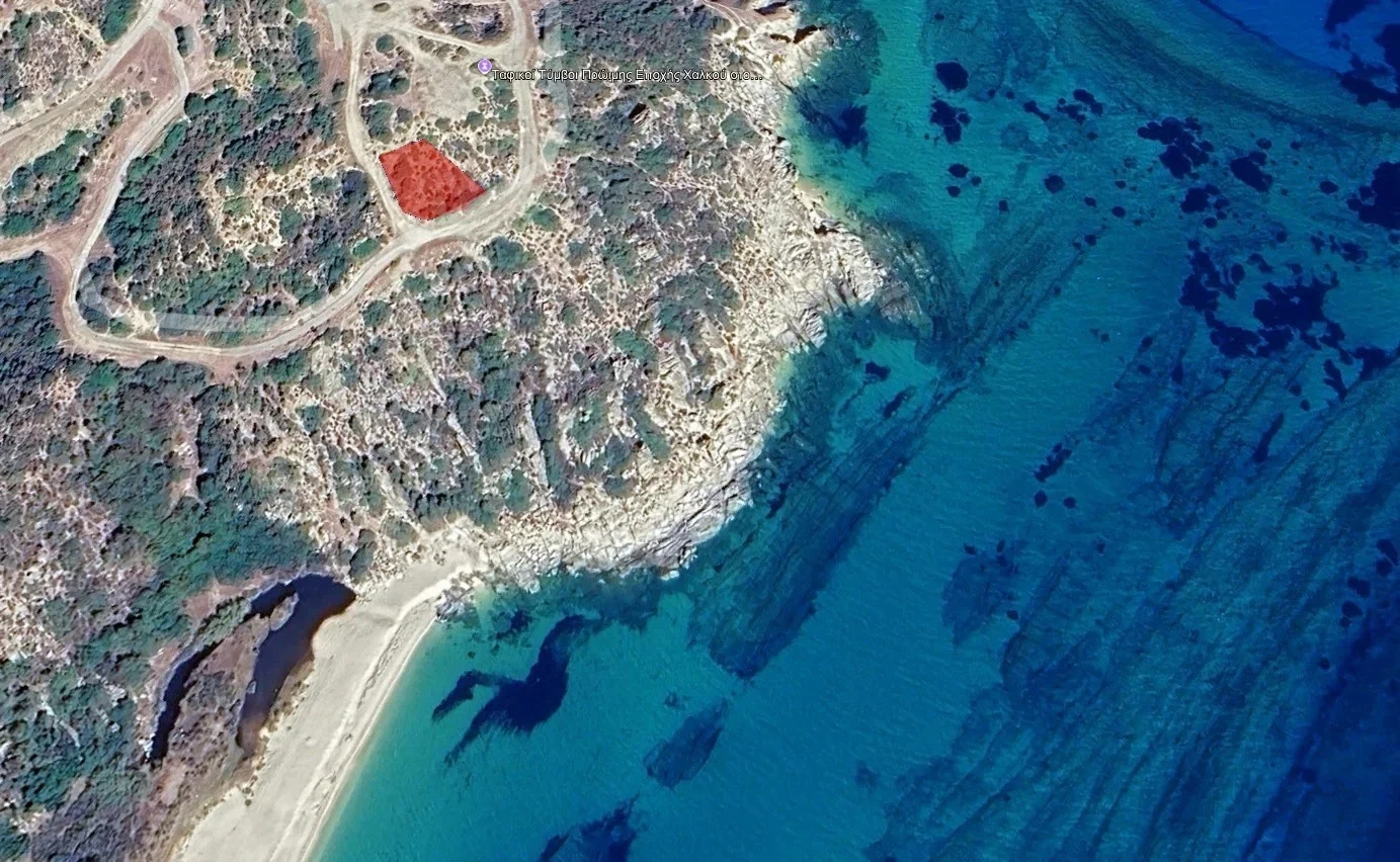 1 - venta terreno vista al mar calcídica macedonia central grecia