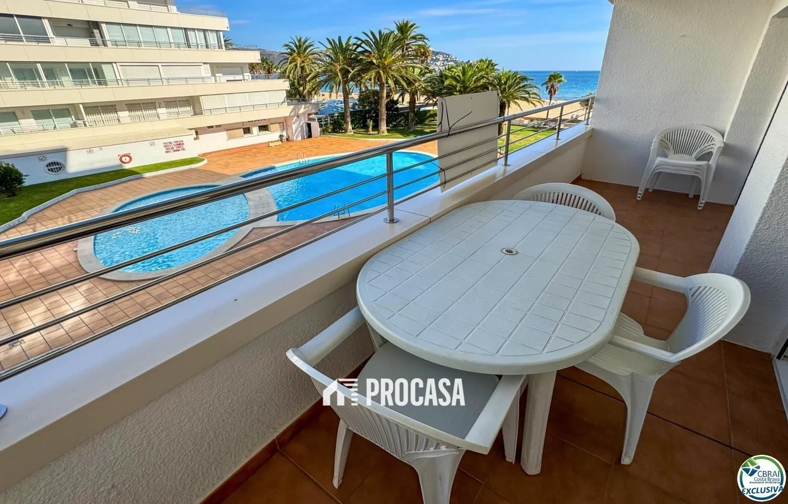 2 - vente appartement vue mer roses catalogne espagne