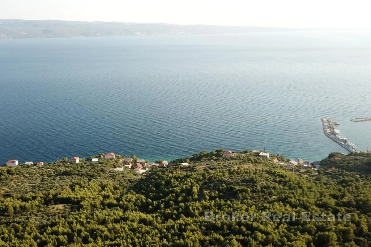 1 - vendita terreno vista mare omiš spalatino-dalmata croazia