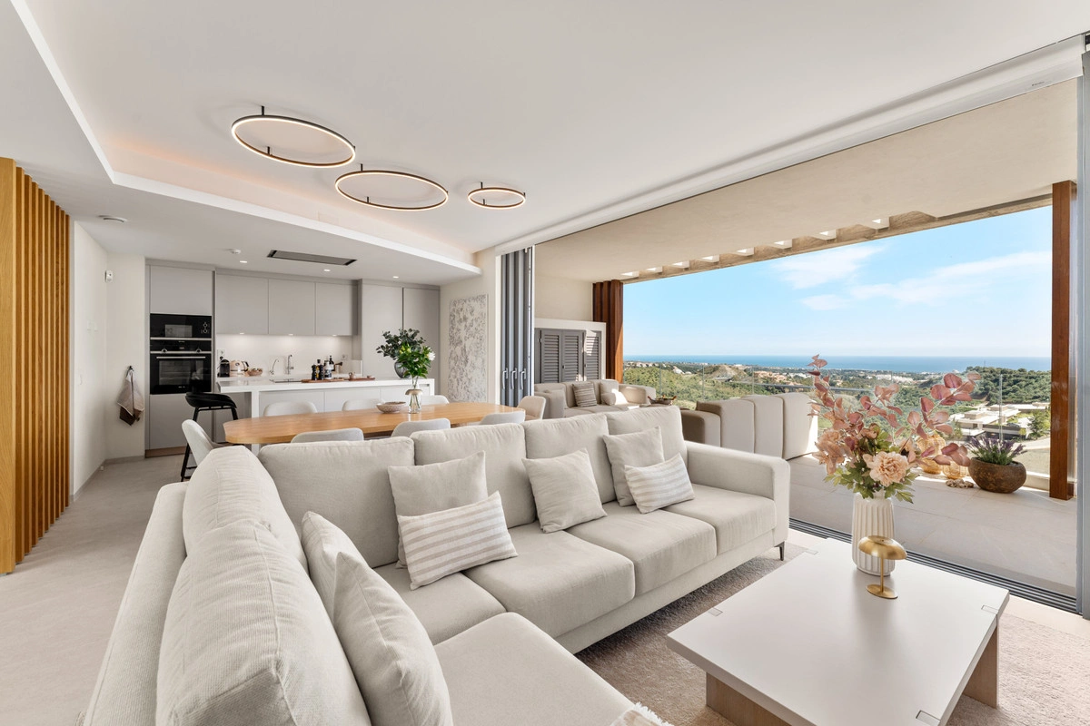 1 - vente appartement vue mer benahavis - costa del sol andalousie espagne
