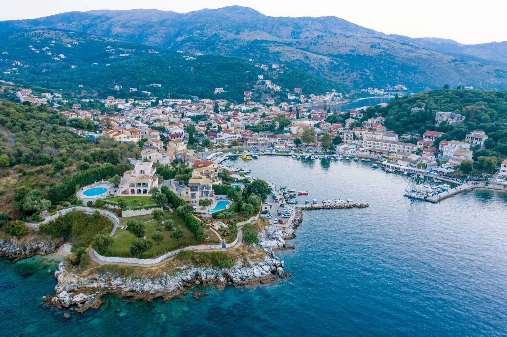 2 - venta villa vista al mar kassiópi islas jónicas grecia