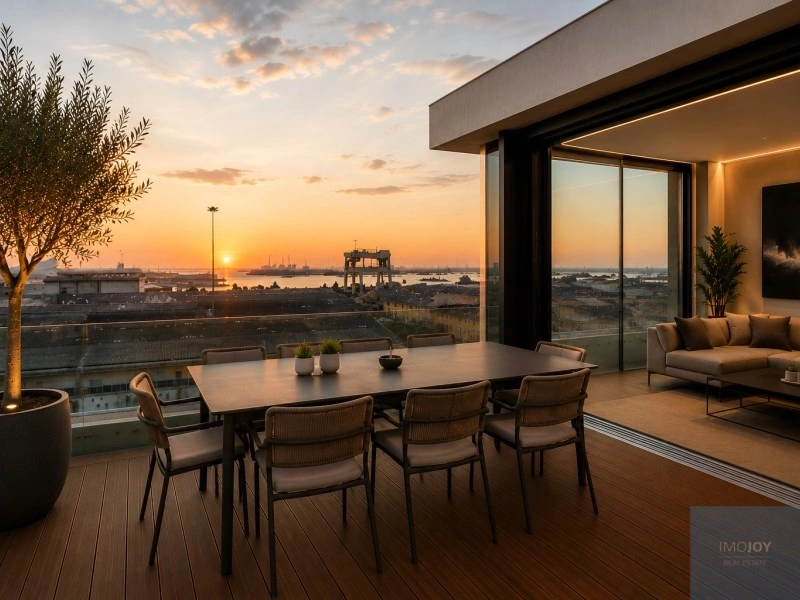 1 - vente appartement vue mer matosinhos région nord portugal