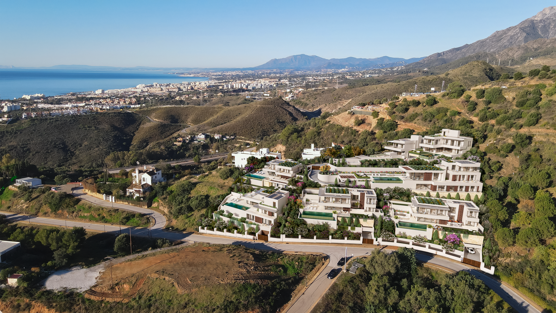 1 - продажа территория вид моря marbella - costa del sol андалусия испания