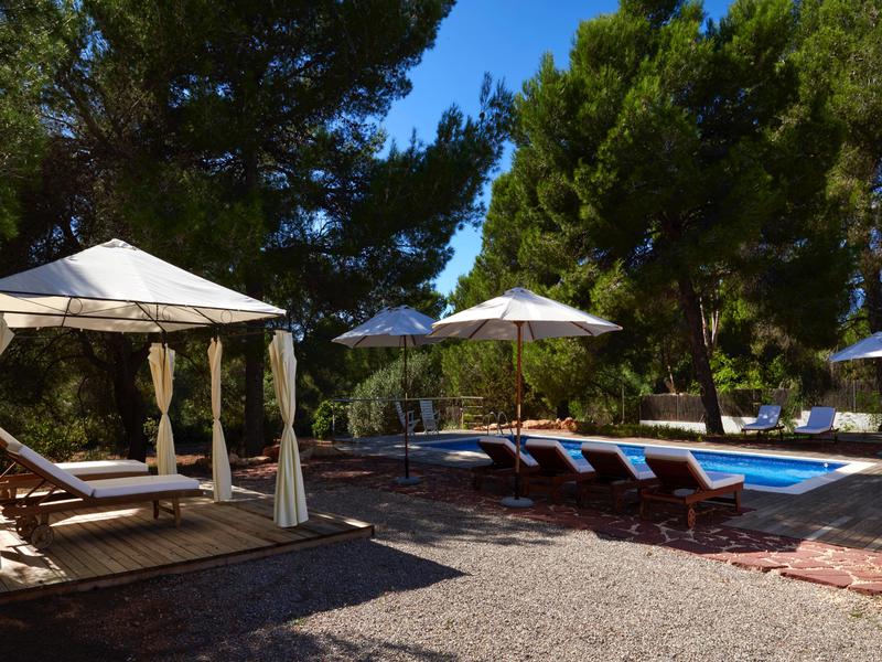 2 - ferienmiete haus strandpromenade cala jondal ibiza - balearen spanien