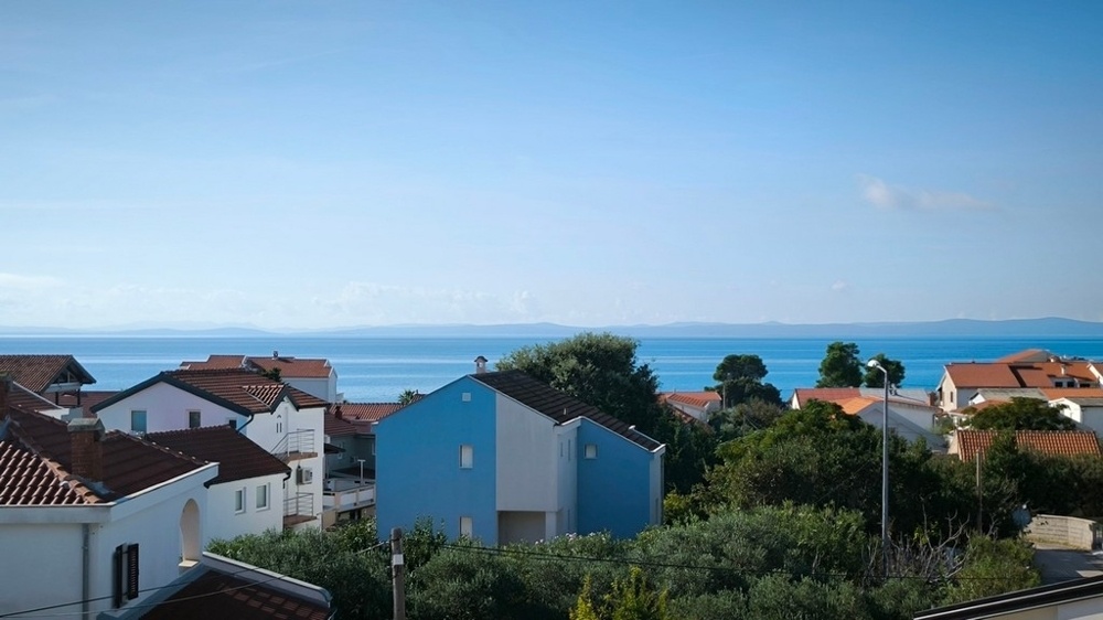 1 - verkoop appartement uitzicht op zee vir zadar kroatië