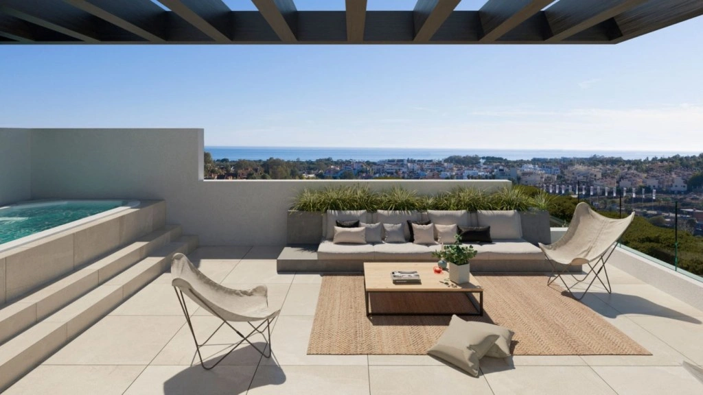 1 - venta casa vista al mar estepona - costa del sol andalucía españa