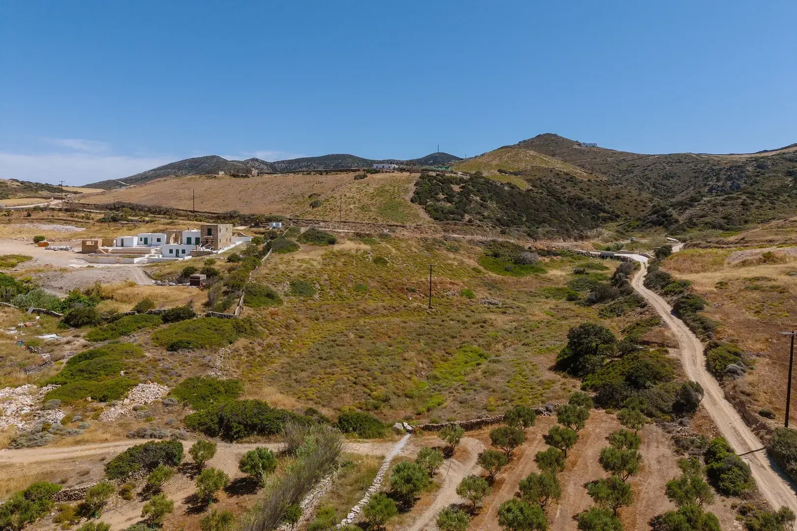 2 - sea view plot of land for sale in antiparos - cyclades south aegean greece