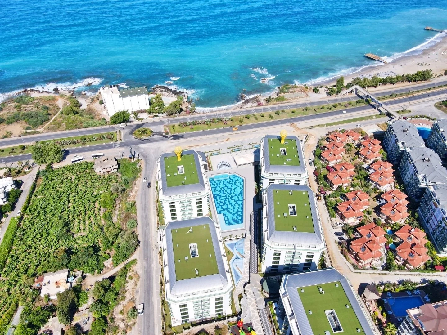2 - продажа квартира ноги в воде alanya antalya турция