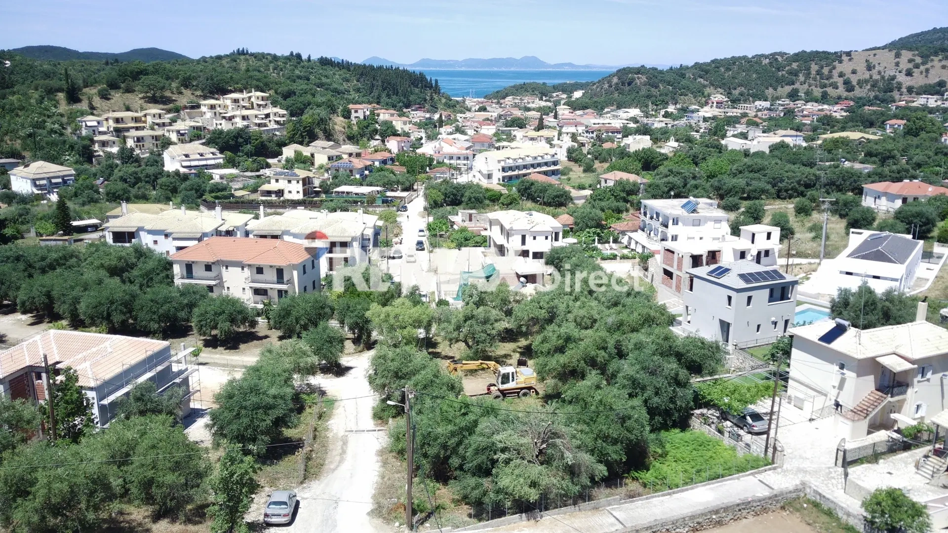 1 - продажа территория вид моря sivota эпир греция