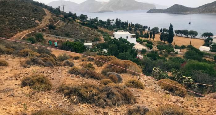 2 - продажа территория вид моря leros южные эгейские острова греция