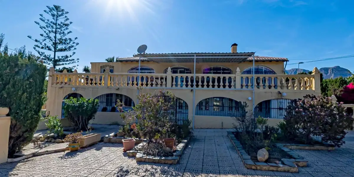 2 - venta casa vista al mar la nucia - costa blanca comunidad valenciana españa