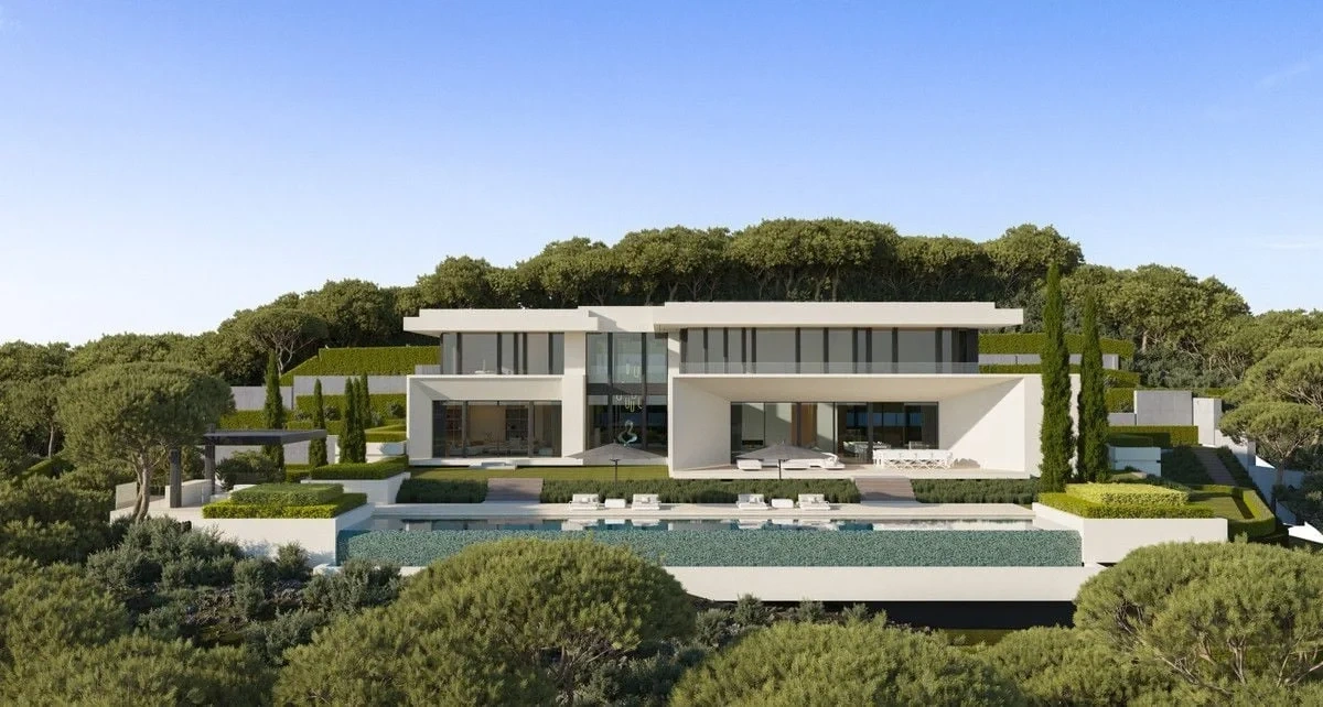 1 - vendita villa vista mare benahavis - costa del sol andalusia spagna