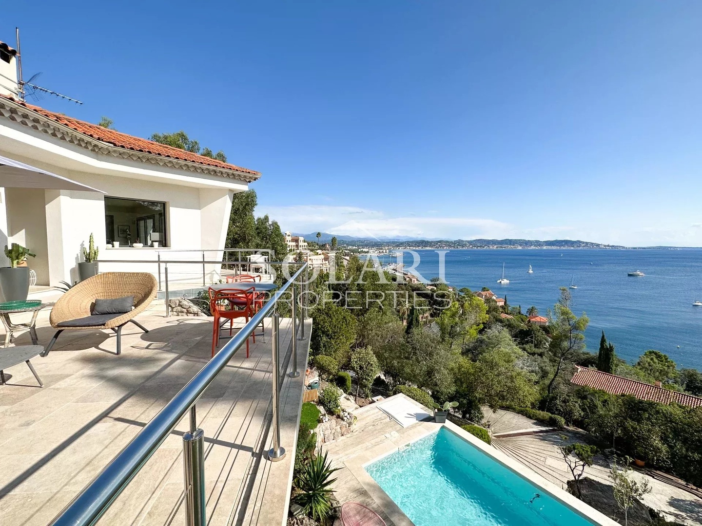1 - sea view house for sale in théoule-sur-mer alpes-maritimes france