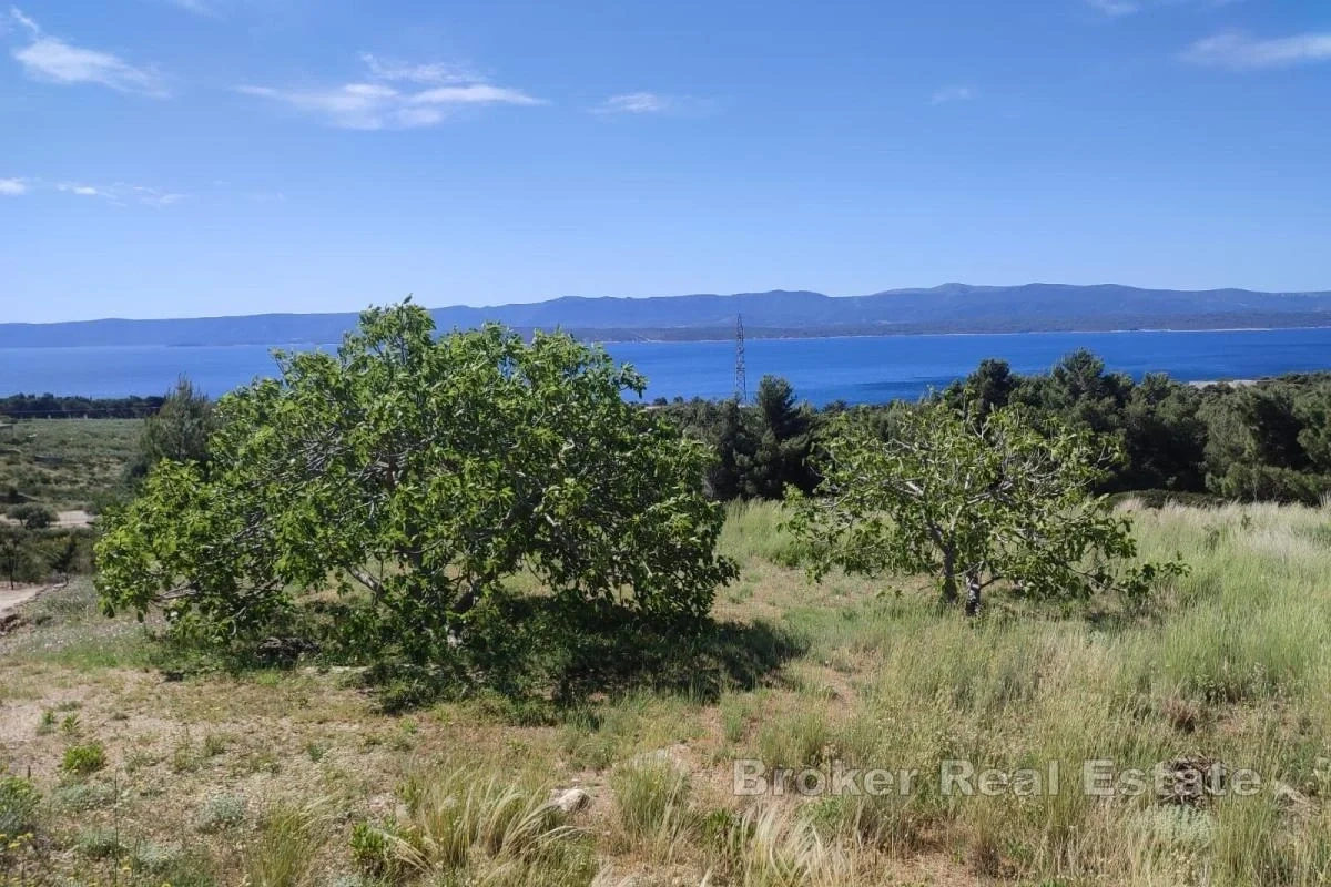 2 - продажа территория вид моря brač сплитско-далматинская хорватия