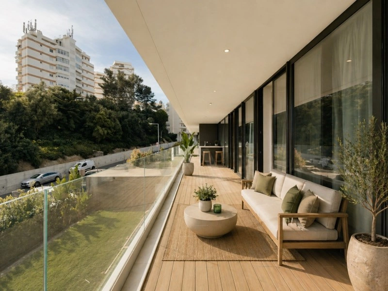 1 - vente appartement vue mer estoril région de lisbonne portugal