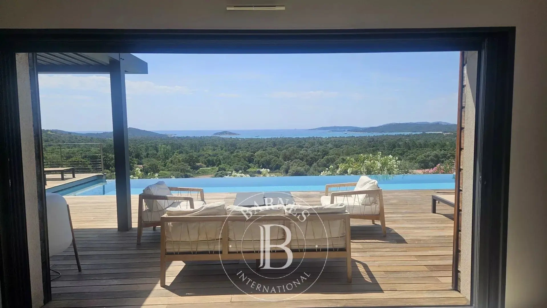 1 - sea view house for sale in sainte-lucie-de-porto-vecchio corsica (south) france