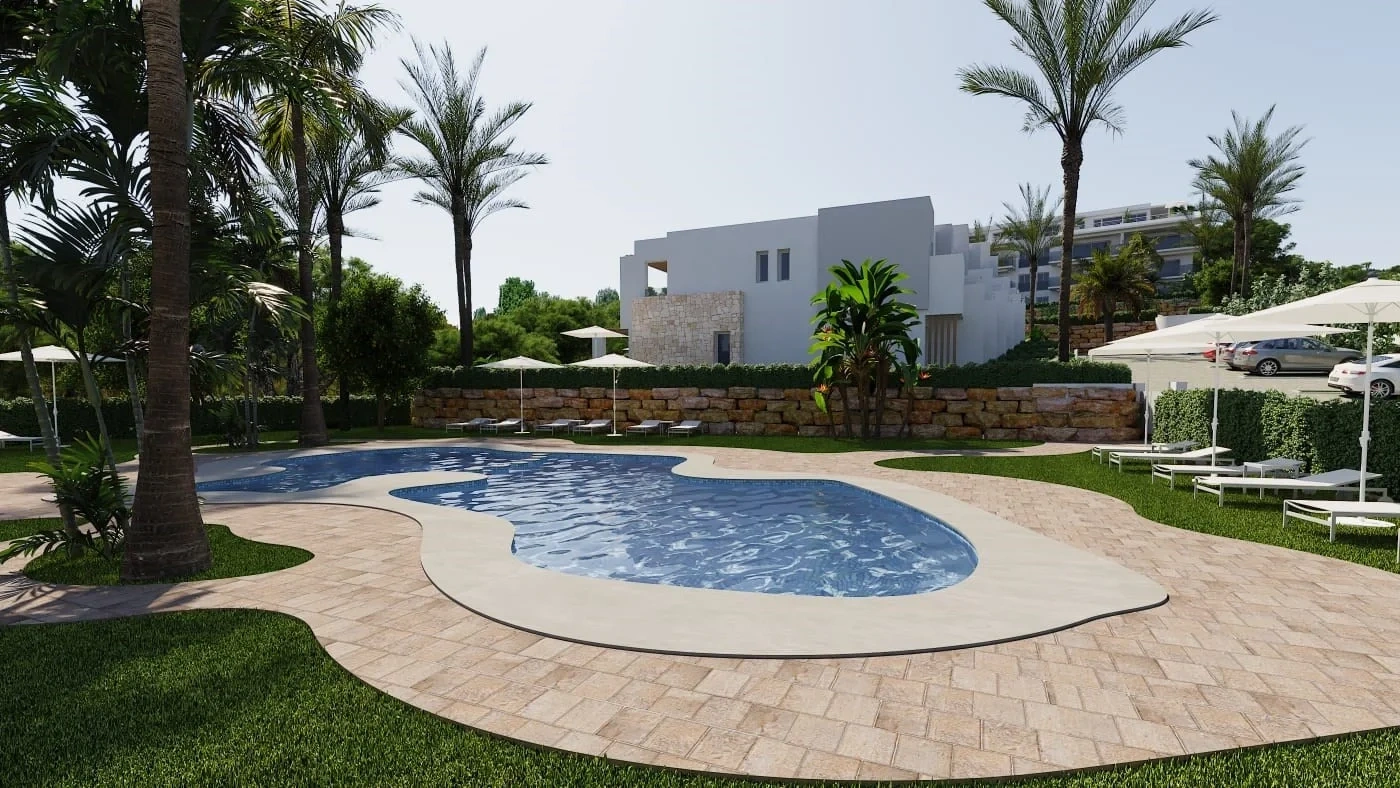 2 - verkoop appartement uitzicht op zee finestrat - costa blanca valencian community spanje