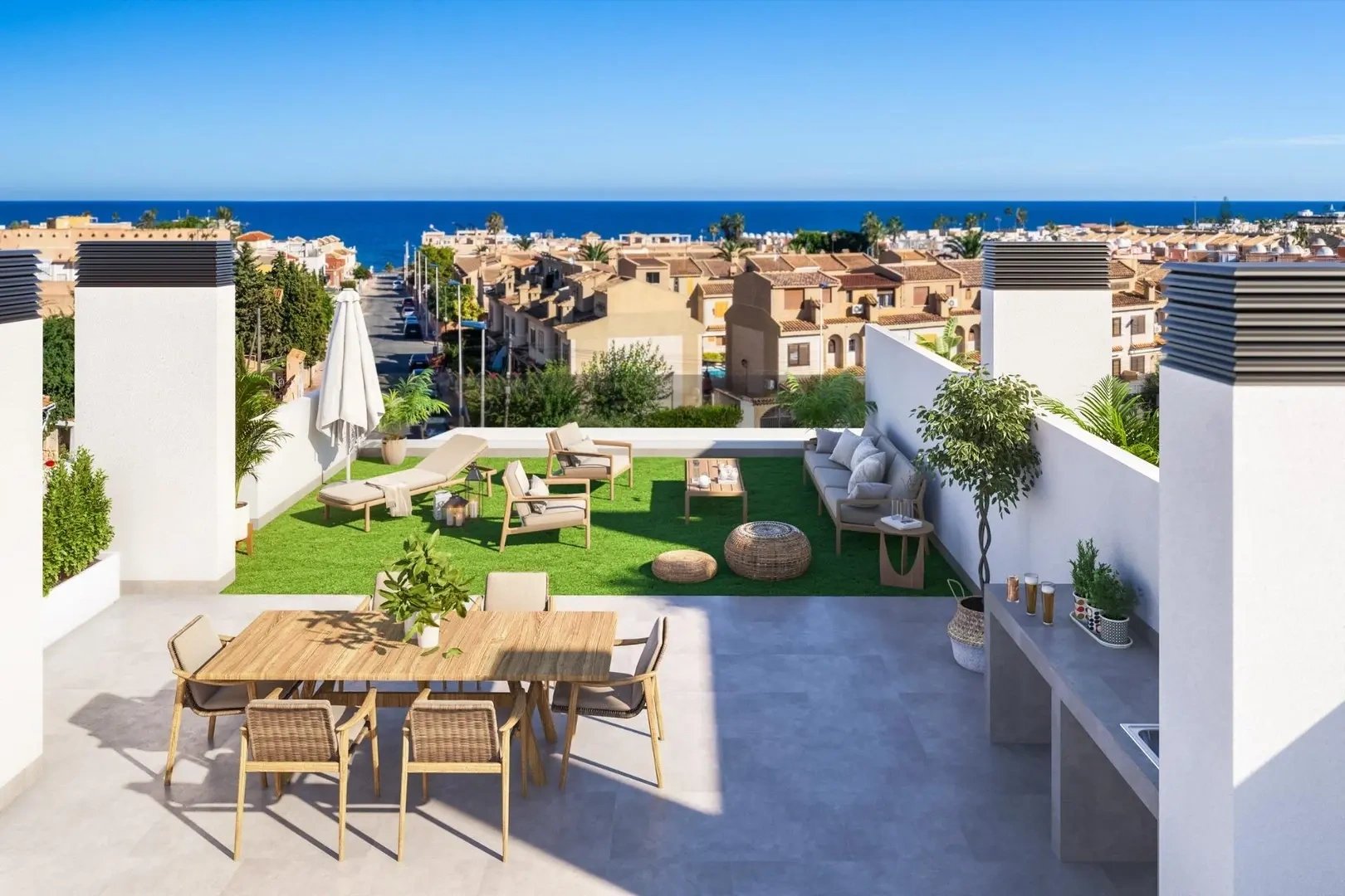 1 - vendita appartamento spiaggia a piedi torrevieja - costa blanca comunità valenciana spagna