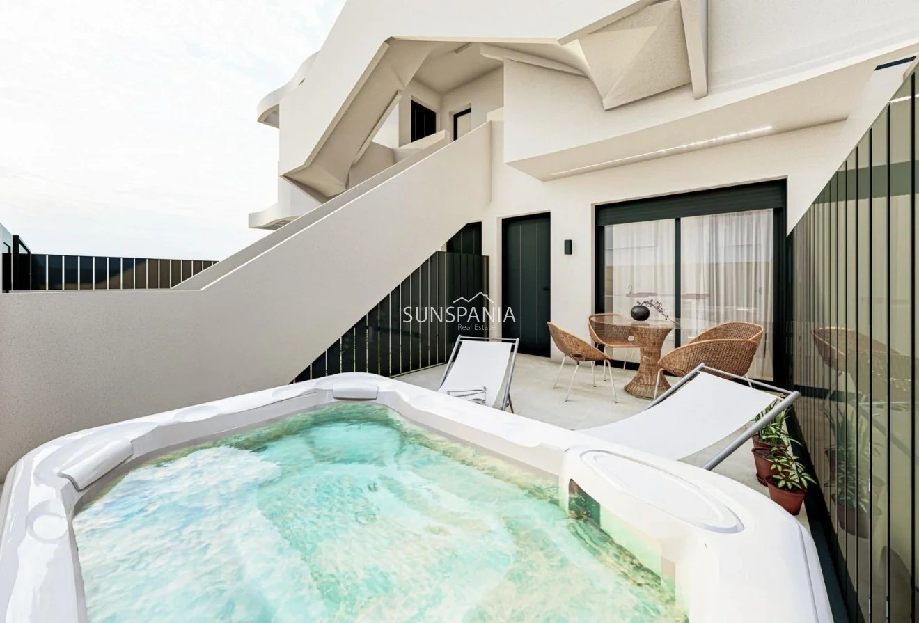 1 - vente appartement plage à pied san pedro del pinatar région de murcie espagne