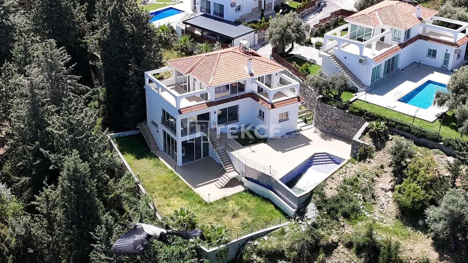 1 - verkoop huis uitzicht op zee girne kyrenia cyprus