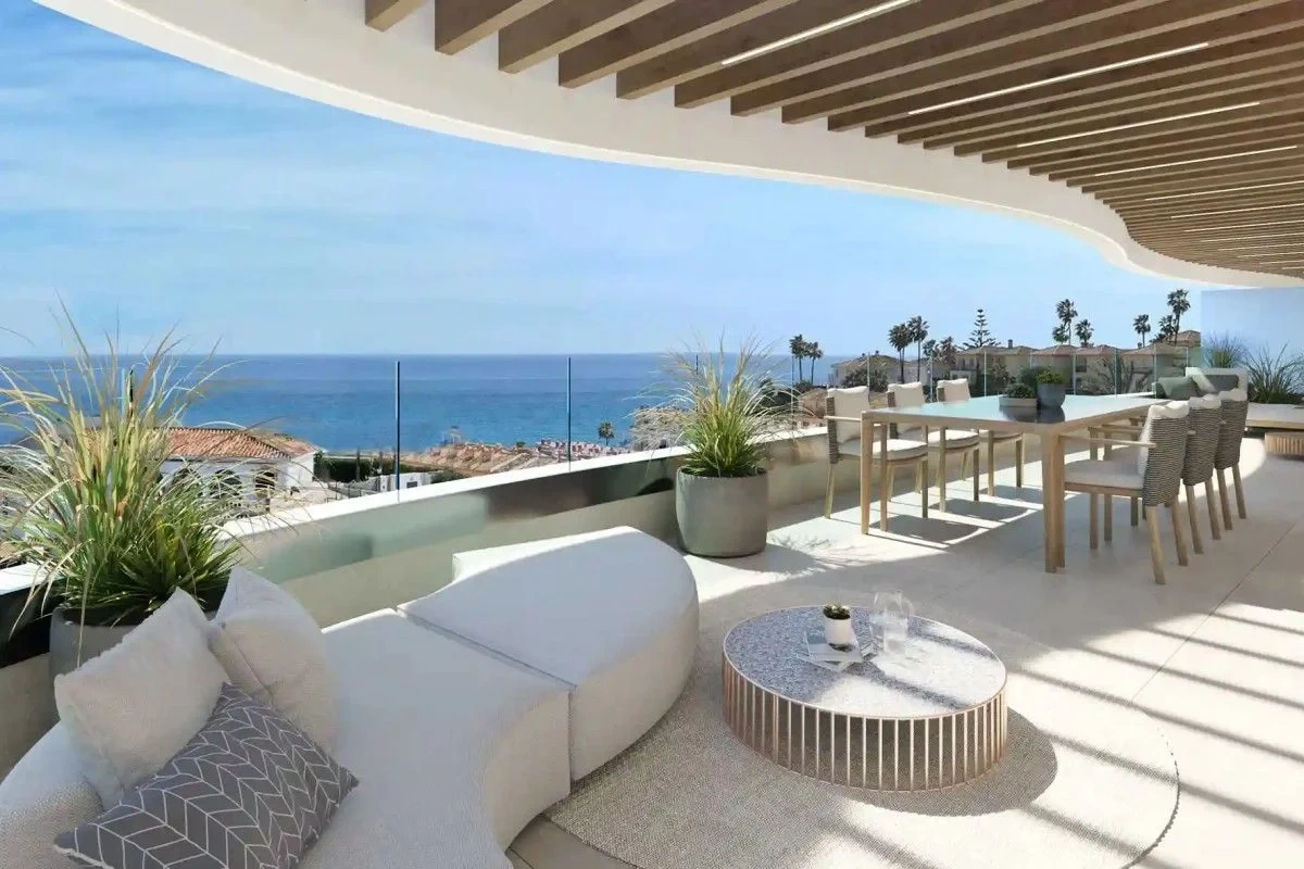 1 - vente appartement vue mer mijas andalousie espagne