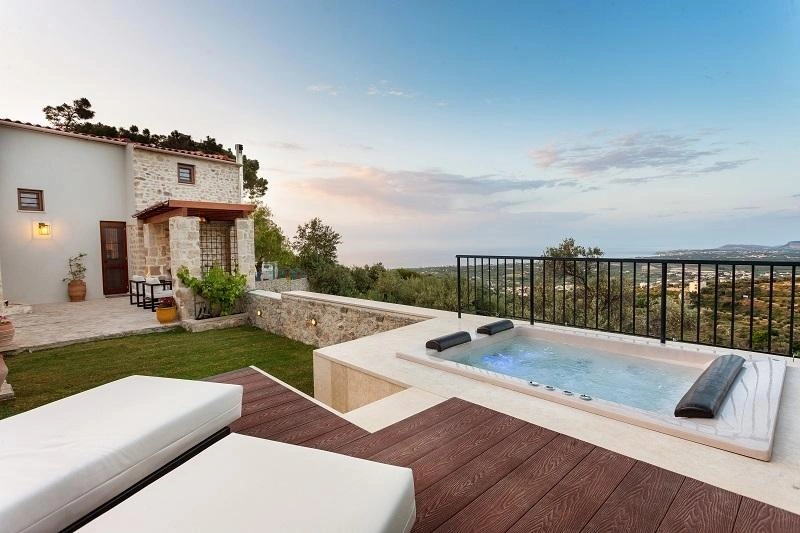 1 - vente maison vue mer maroulás crète grèce