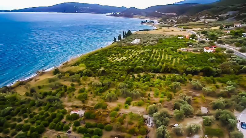 2 - venda terreno frente ao mar poros ática grécia