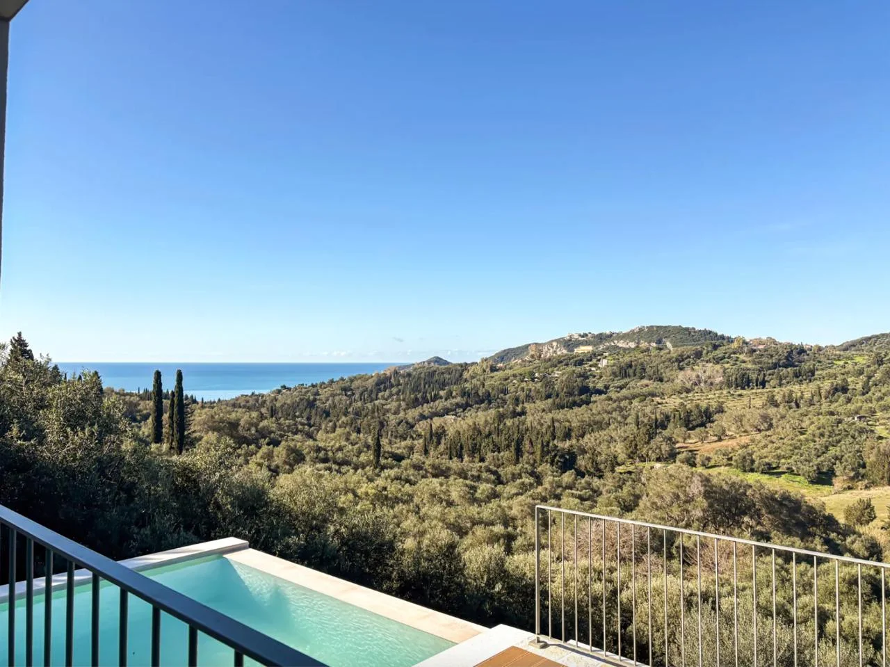 1 - vente maison vue mer corfu îles ioniennes grèce